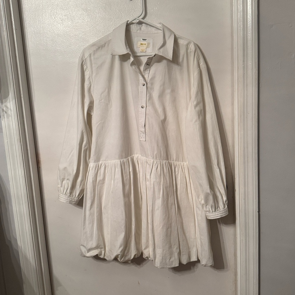 Anthropologie Maeve Cream Dress